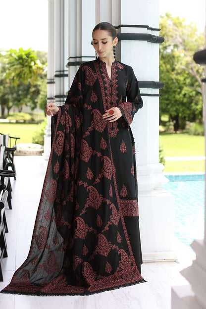 Lawn 3PC EMBROIDERED DRESS EMBROIDERED SHAWL D-833