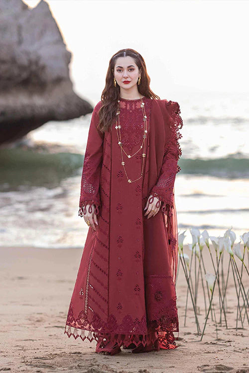 PREMIUM LAWN 3PC EMBROIDERED DRESS EMBROIDERED dupatta D-946