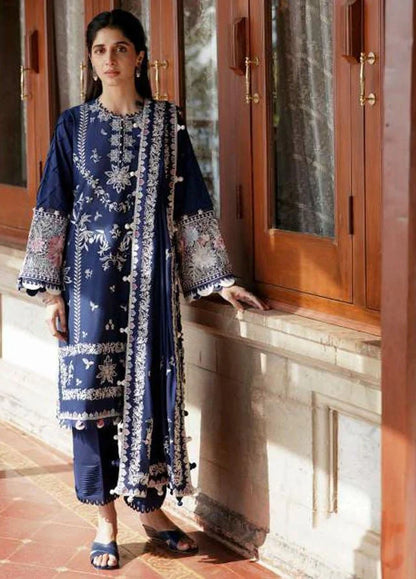 PREMIUM LAWN 3PC EMBROIDERED DRESS EMBROIDERED dupatta D-940