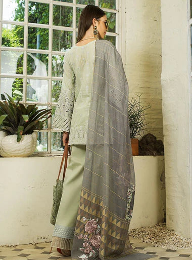 D-3B BLUSH TALES LUXURY CHIKANKARI FESTIVE PREMIUM LAWN COLLECTION