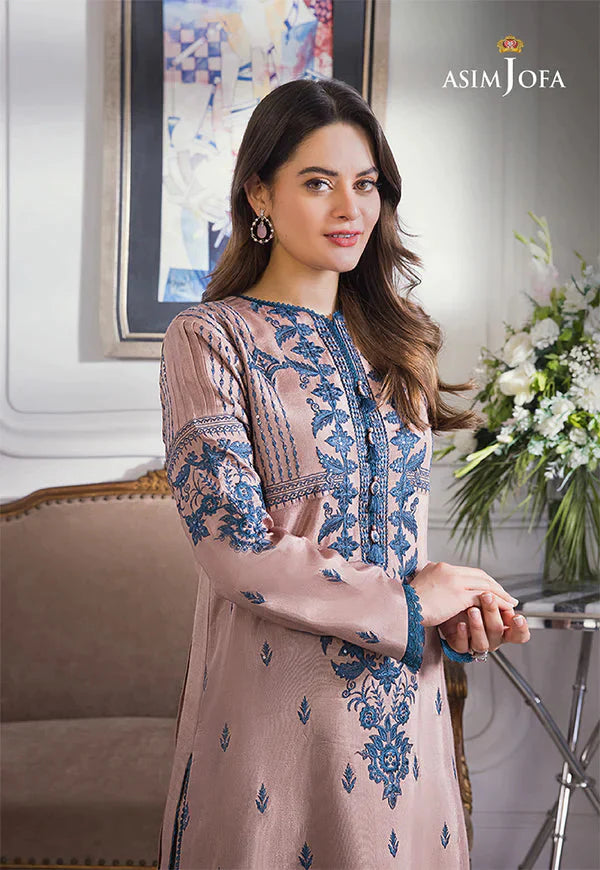 PREMIUM LAWN 3pc Embroided Unstitched Designer suit D-935