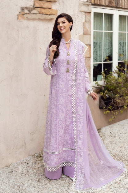 PREMIUM LAWN 3PC EMBROIDERED DRESS EMBROIDERED DUPATTA D-509