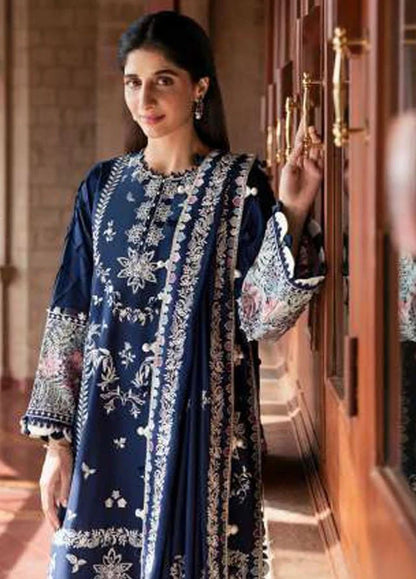 PREMIUM LAWN 3PC EMBROIDERED DRESS EMBROIDERED dupatta D-940